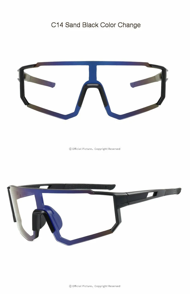 Photochromic Sports Sunglasses for Cycling, Running, and Outdoor Adventures