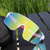 UV400 Cycling Sunglasses with Large Frame
