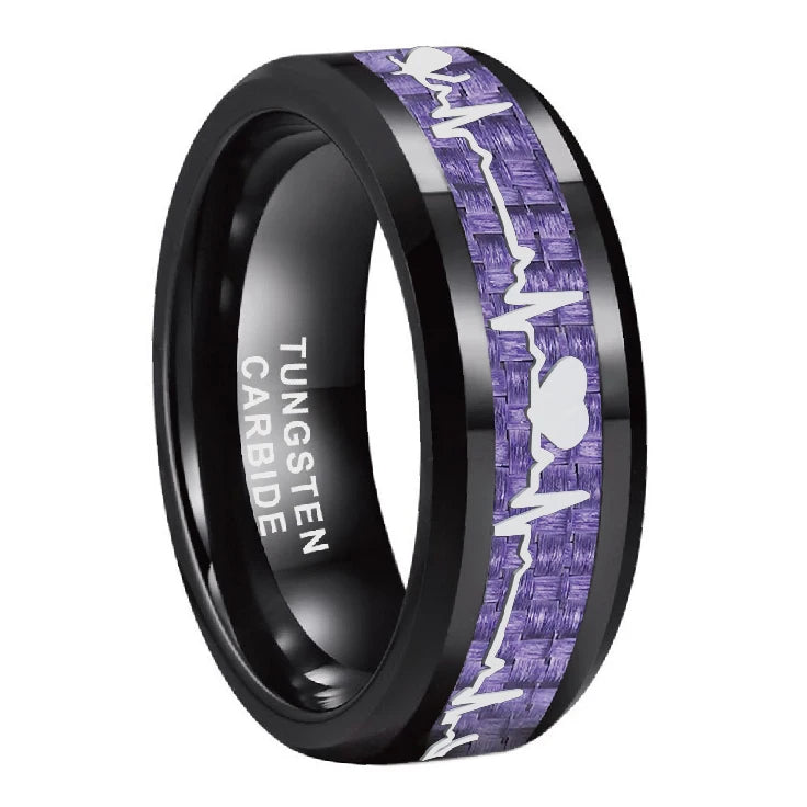 Fashion Tungsten Carbide Engagement Ring
