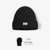 2-in-1 Knitted Balaclava Face Mask with Windproof Winter Protection