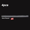 Four 5mm round invisible ring sizer tools
