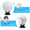 Acrylic Baseball and Softball Display Stand Rack for Sports Collectibles