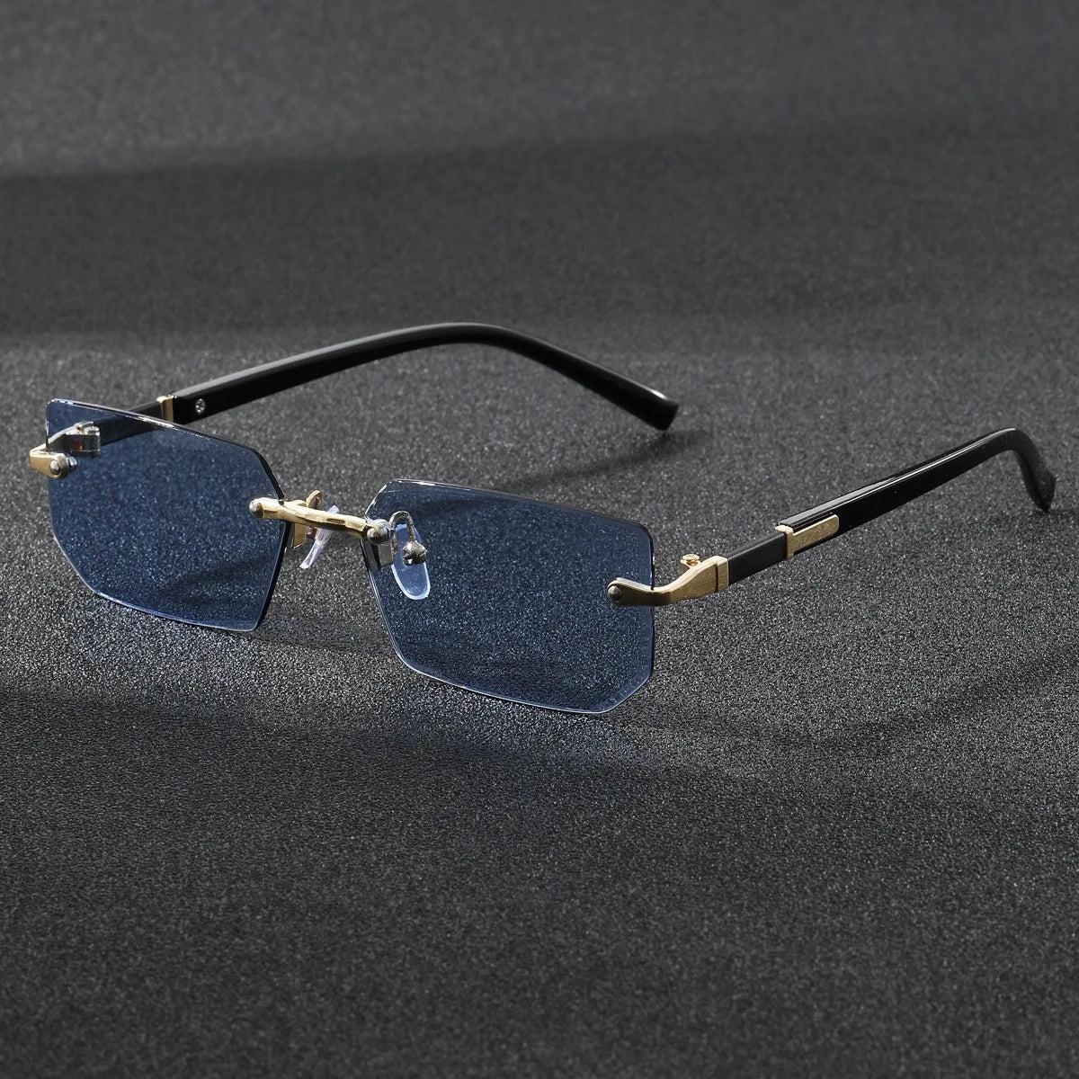 Rimless Rectangle Sunglasses