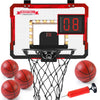 Mini Over-the-Door Basketball Hoop for Kids