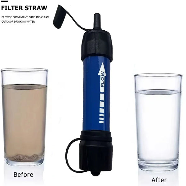 Portable Water Purifier for Hiking and Emergency Use