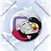 Spamton-Inspired Round Enamel Pin Badge Set