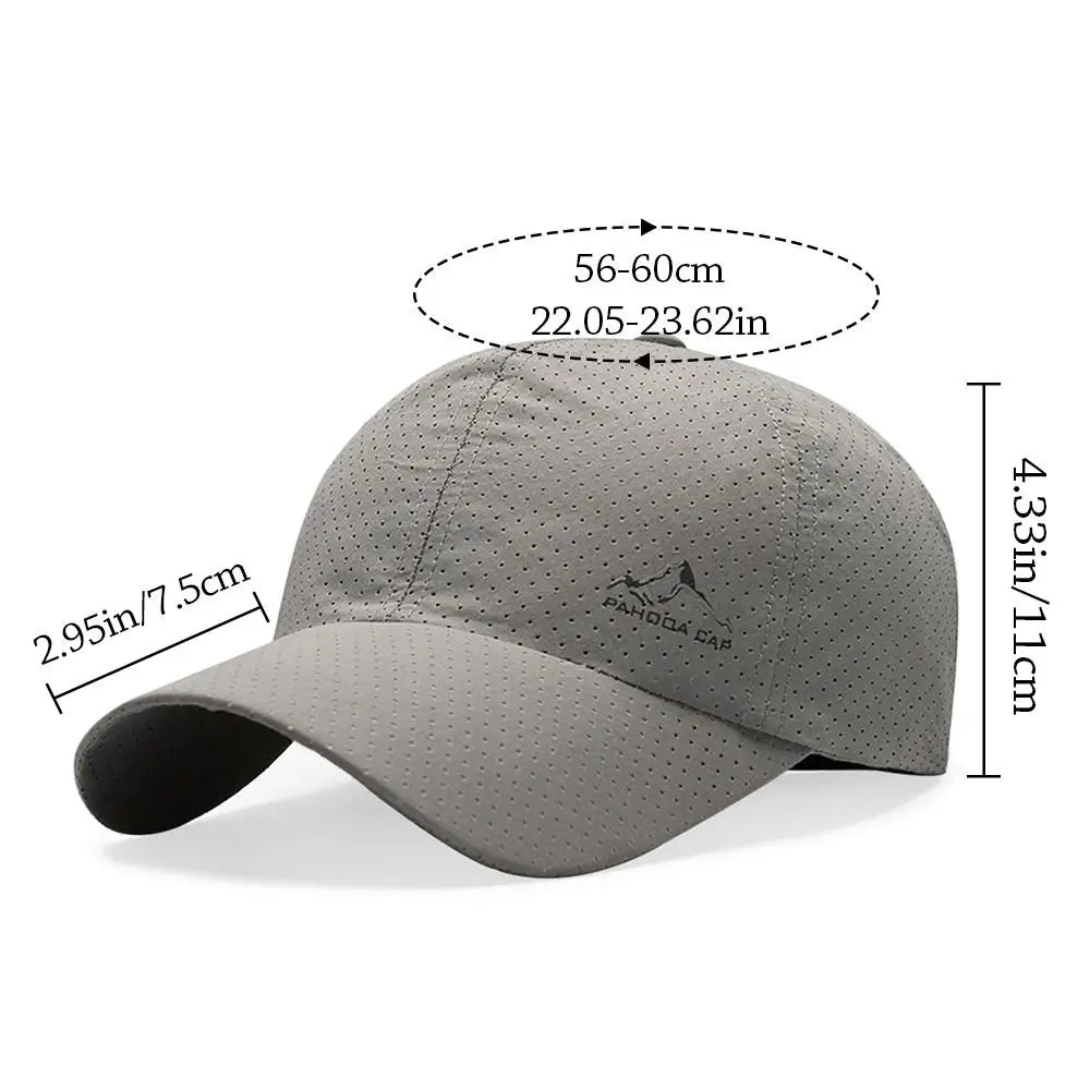 Quick-Dry UV Protection Baseball Cap