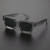 Classic Square Frame Sunglasses with UV400 Protection