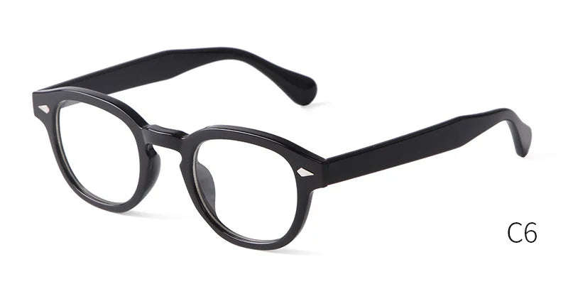 Retro Round Sunglasses with UV400 Protection