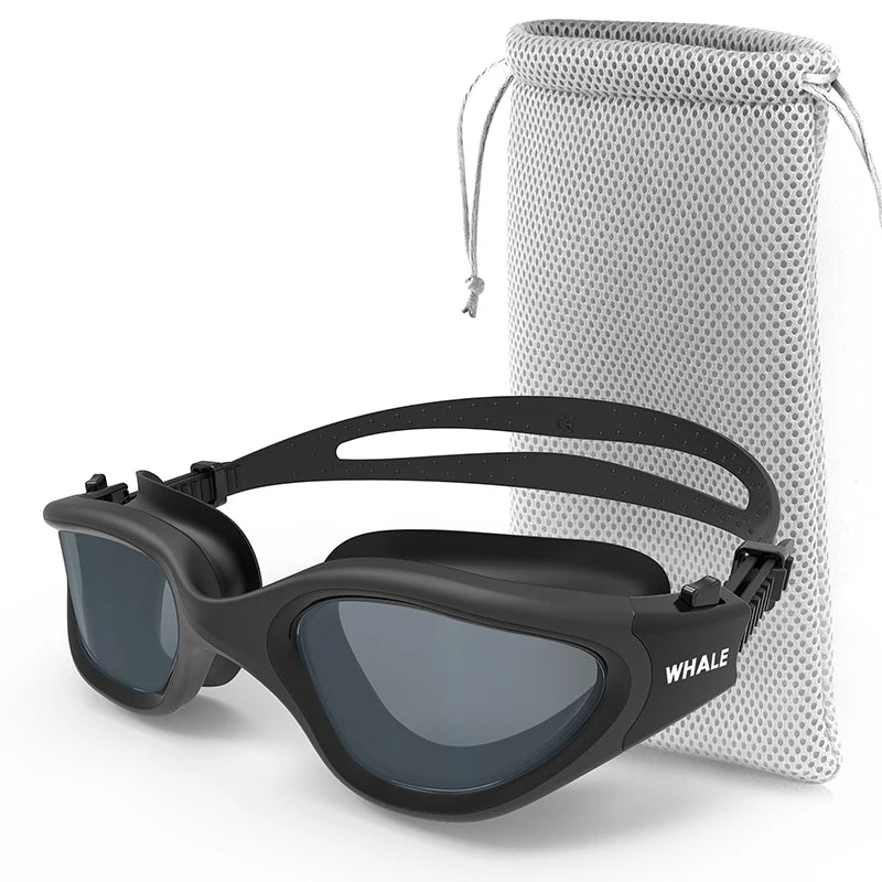 Polarized Anti-Fog Swimming Goggles for Adults