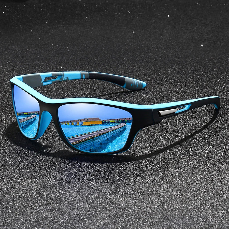 Vintage Sports Sunglasses with UV400 Protection