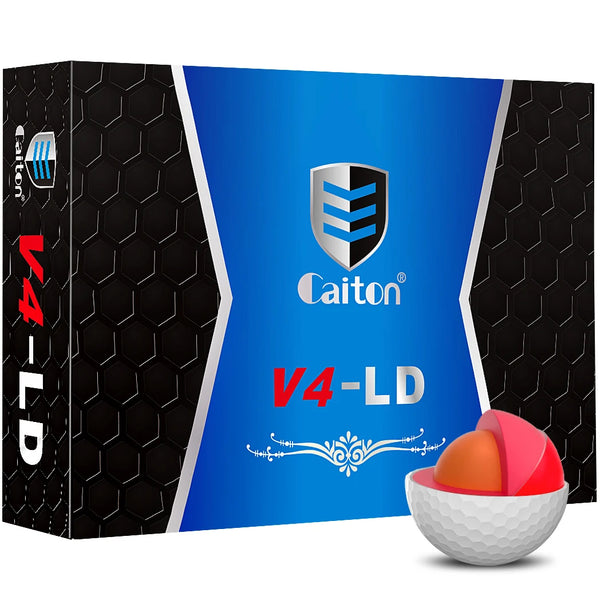 Caiton Pro 4-Layer Golf Balls with DuPont Surlyn Cover