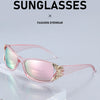Butterfly Cat-Eye Sunglasses with UV400 Protection