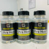 Three bottles of Walker Tape Ultra Hold hair system adhesive for lace wigs