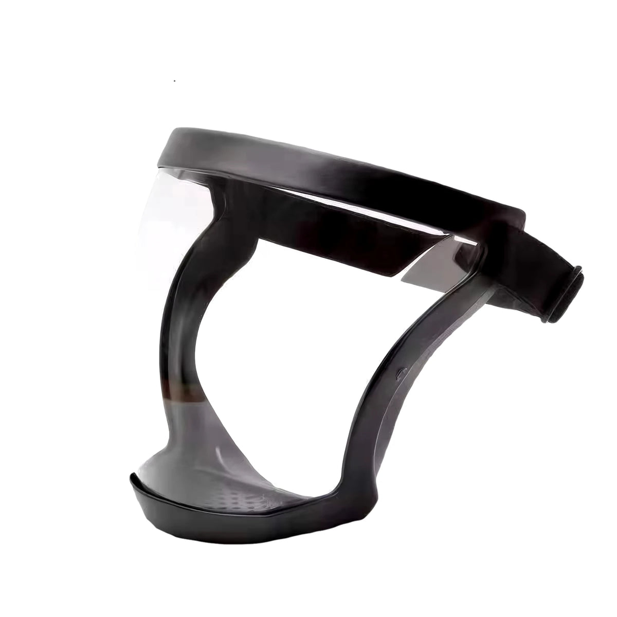 Reusable Transparent Full-Face Protection Shield