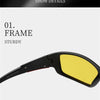 Polarized Night Driving Glasses with Yellow Tinted Lenses
