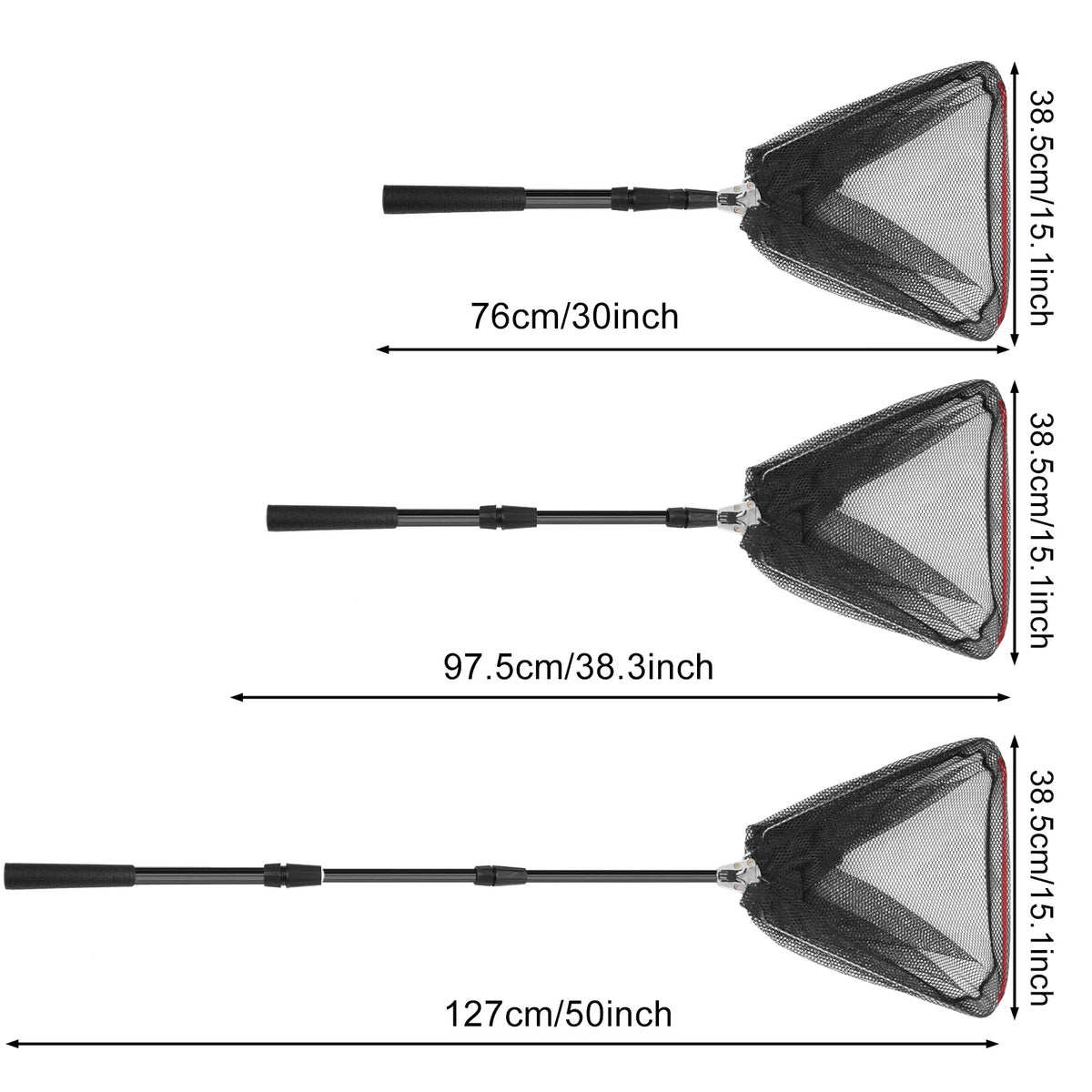 Aluminum Alloy Telescoping Fishing Landing Net