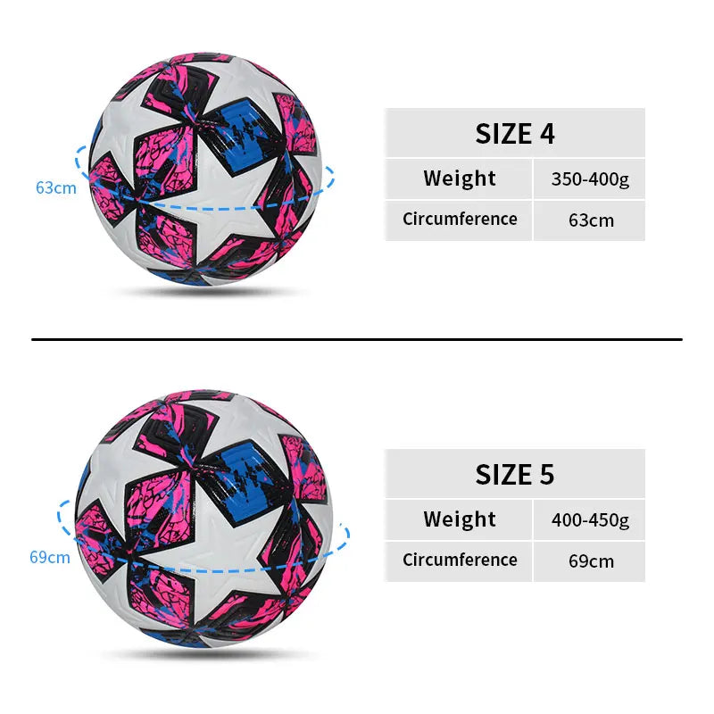 Premium Seamless PU Soccer Ball for Training & Match Play