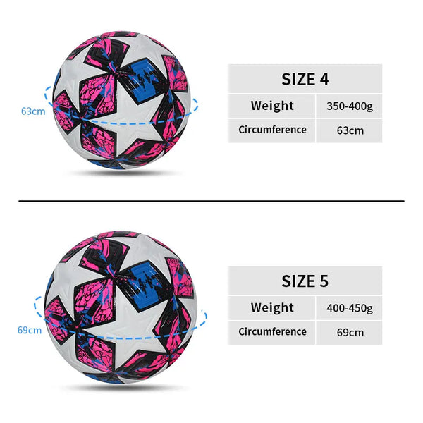 Premium Seamless PU Soccer Ball for Training & Match Play