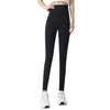 Leggings en peau de requin noire pour femmes portés par un mannequin