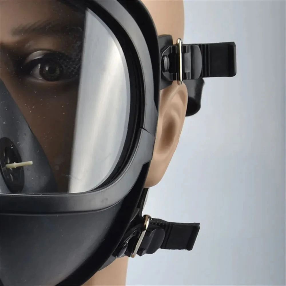 Full Face Gas Mask with Chemical Respirator Filter