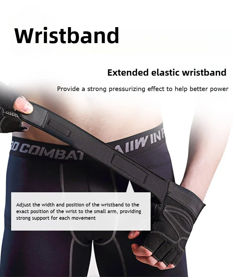 Un bracelet élastique noir est ajusté au poignet d'une personne pour un soutien pendant l'exercice.