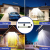 Solar-Powered Motion Sensor Wall Light with Remote Control