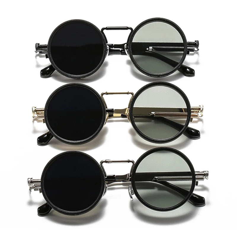 Vintage Round Polarized Sunglasses with UV400 Protection