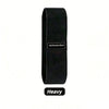 Black hip resistance band for glute and leg workouts