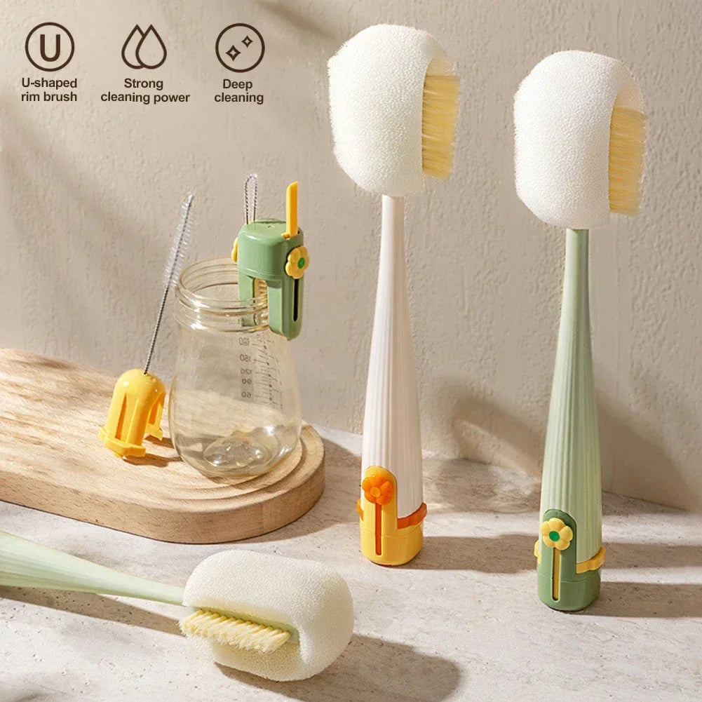 5-in-1 Multifunctional Cup Cleaning Brush Set