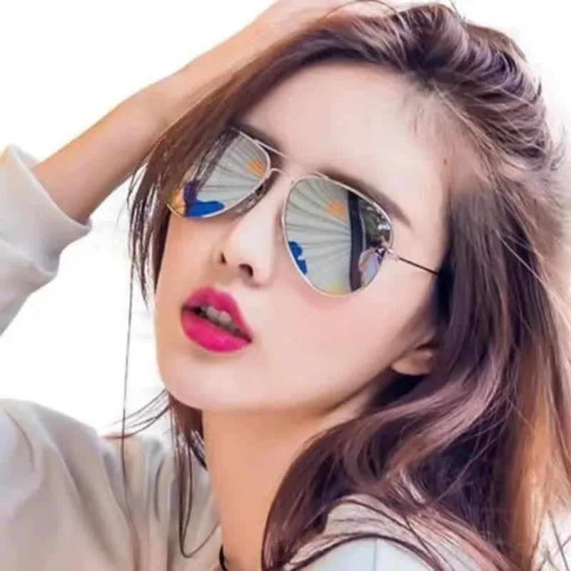 Classic Aviator Sunglasses with UV Protection