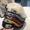 Classic Cotton Beret Hat – Vintage Ivy Cap for Men & Women