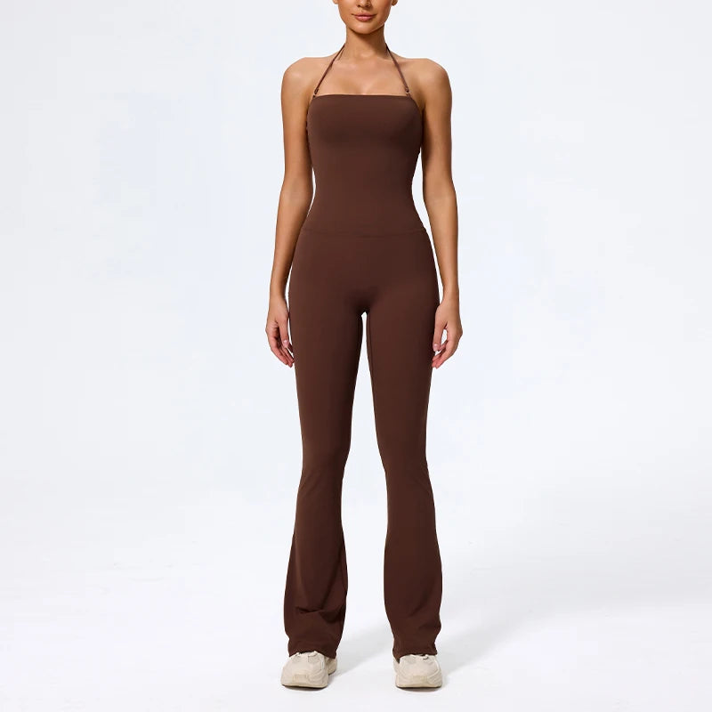 Sleek Women's Yoga & Gym Training Bodysuit