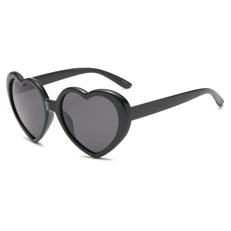 Polarized Heart-Shaped Sunglasses with UV Protection