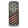 A tube bandana or head wrap featuring a distressed American flag design with stars and stripes.