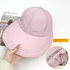 Foldable Wide Brim Sun Hat with Adjustable Strap
