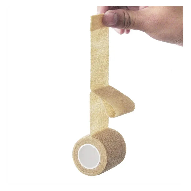 Roll of tan elastic grip tape used for finger and wrist protection