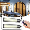 Solar-Powered Motion Sensor Wall Light with Remote Control