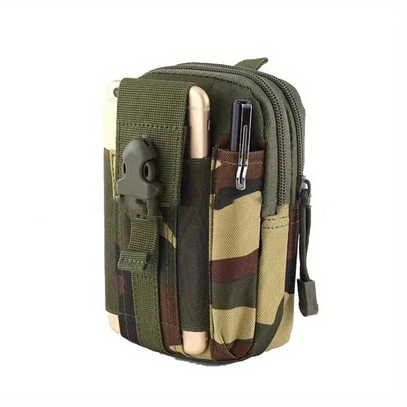Multi-Layer Water-Resistant Waist Pack for Travel & Outdoor Activities