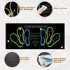 Two-Tone Non-Slip Squat Mat for Home Workouts