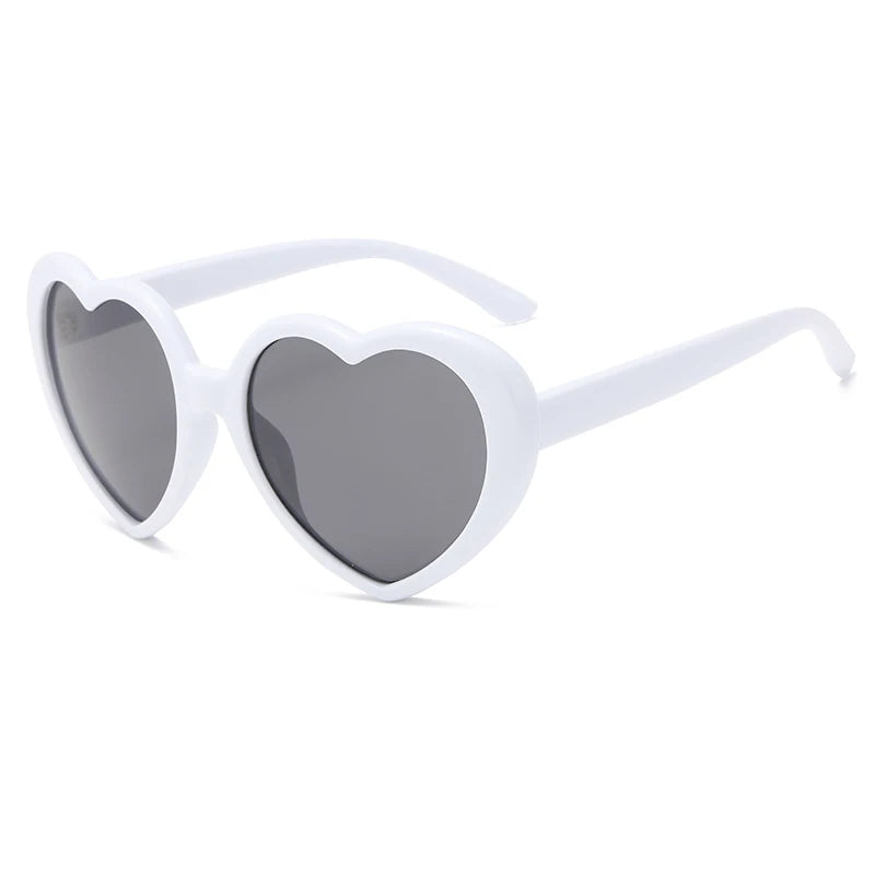 Polarized Heart-Shaped Sunglasses with UV Protection