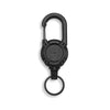 Retractable Heavy-Duty Keychain Reel with Carabiner Clip