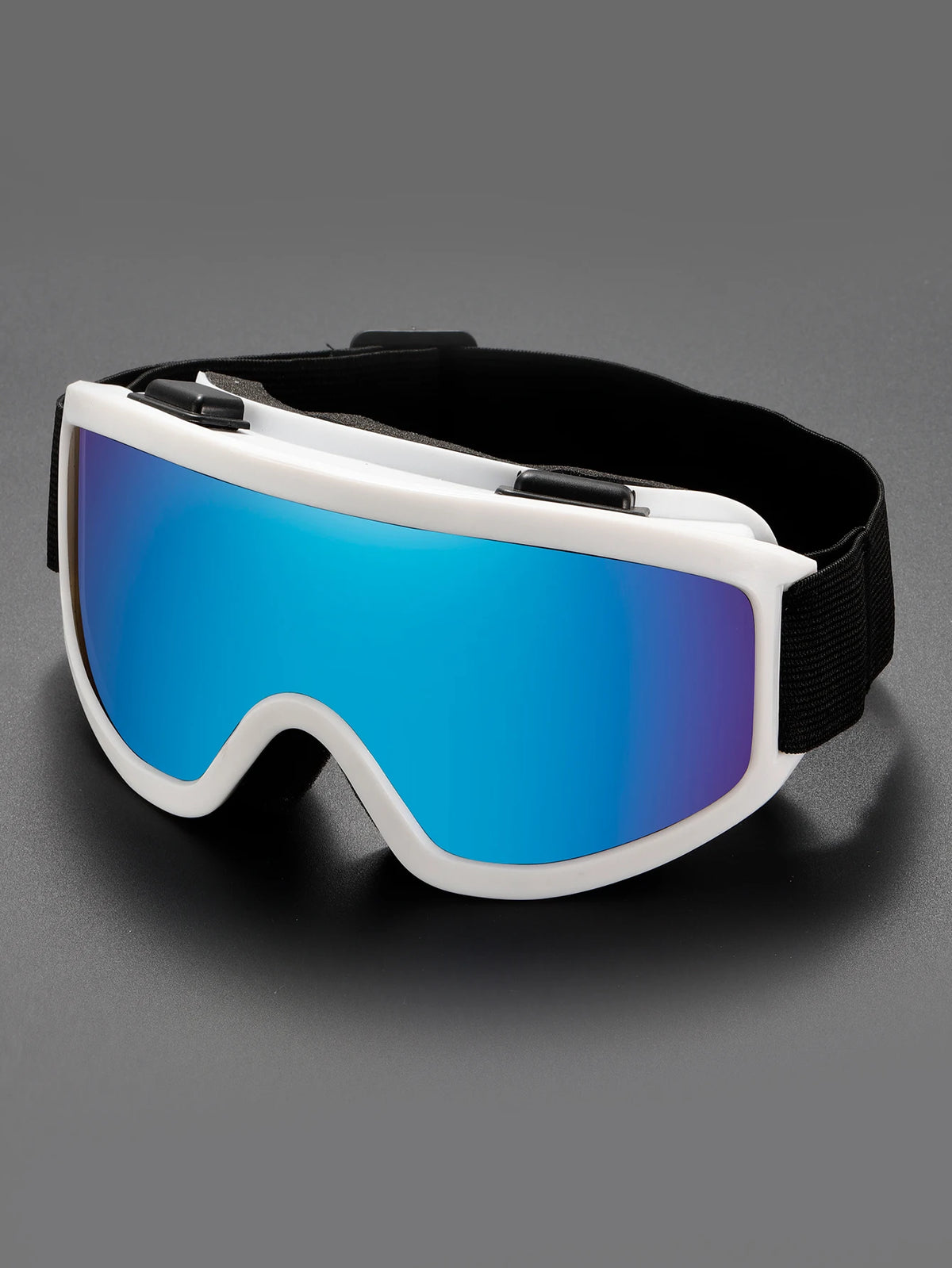 Large-Frame Ski and Snowboard Goggles with Windproof Padded Design