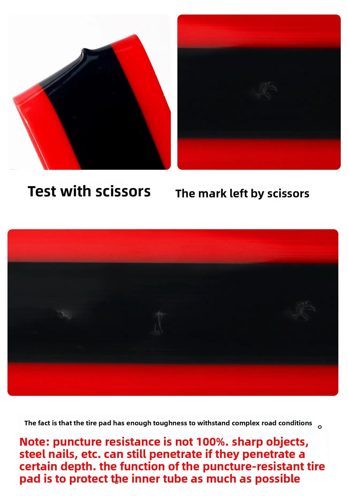 Bicycle Tire Liner Flat Protector for Multiple Wheel Sizes