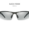 Photochromic Polarized Sports Sunglasses with UV400 Protection