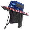 UPF 50+ Sun Protection Bucket Hat with Detachable Neck Flap
