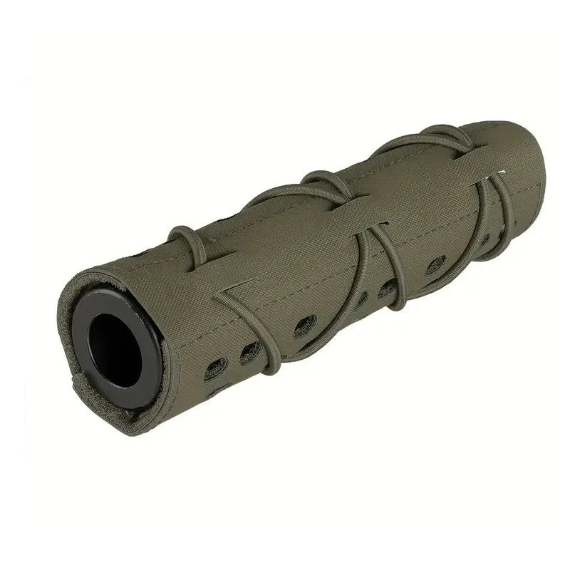 Tactical Airsoft Suppressor Cover with Camouflage Pattern