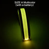 USB Rechargeable LED Safety Armband for Night Running and Cycling