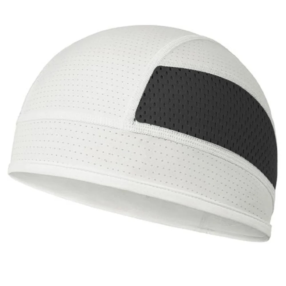 Breathable Mesh Cycling Skull Cap with Sweat-Wicking Liner