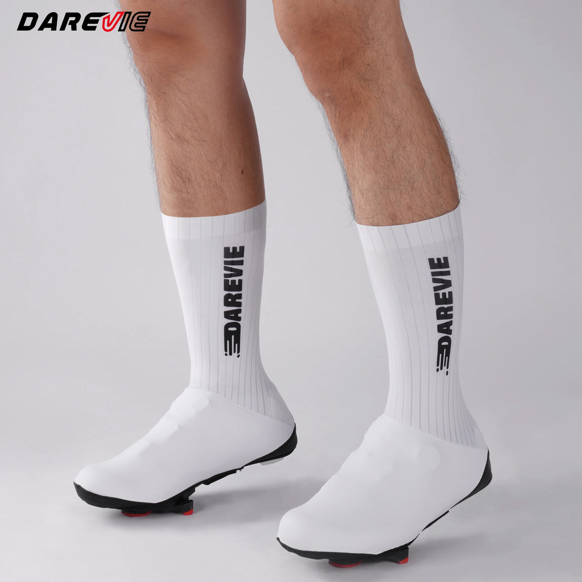 Aero Cycling Shoe Covers with Windproof, Water-Resistant Design